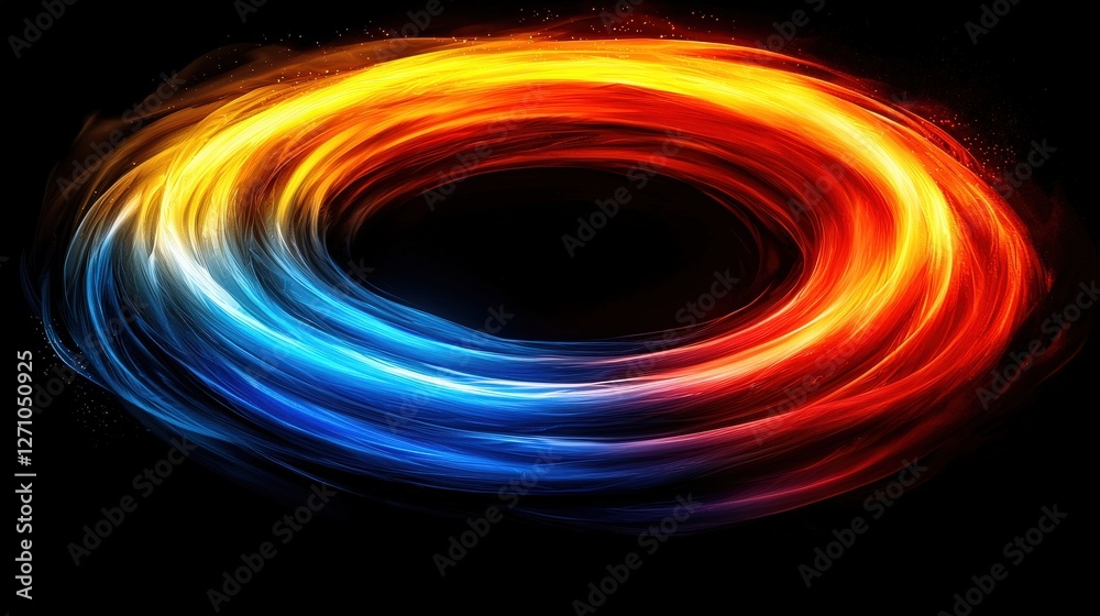 Poster abstract colorful swirl background creating a vivid and dynamic visual experience for art