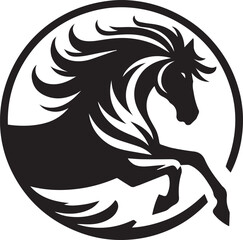Simple Horse Logo