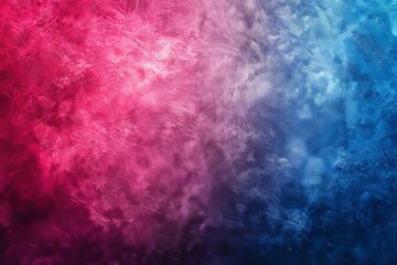 Red-Blue Gradient Background with a Grainy Texture, Generative AI