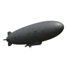 Fototapeta premium flying balloon isolated on white