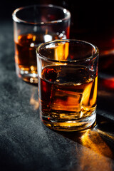 whiskey on the rocks