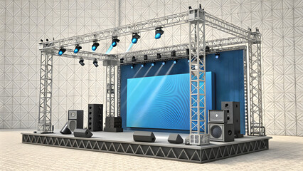 blank billboard on the wall of singing consult 