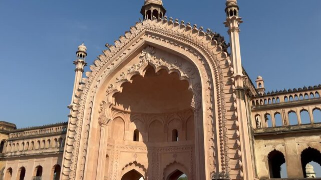 A shot of Rumi Darwaza at Lucknow in India

