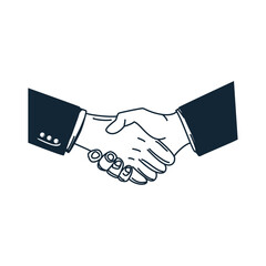 A firm handshake symbolizes a successful agreement