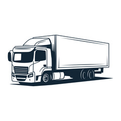 A large box truck ready for delivery