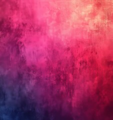 Fototapeta premium Red-Pink Gradient Background with a Grainy Texture, Generative AI