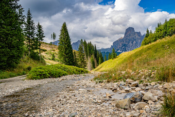 Obraz premium mountain landscape in the alps
