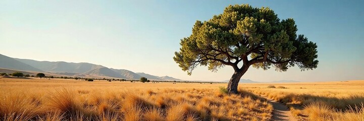 Fototapeta premium Arbol de madera en la marjal con sombras profundas y luz suave, texturas, marjal