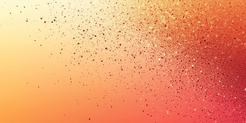 Warm Orange Gradient Background with a Grainy Texture, Generative AI