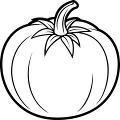 Modern Tomato Line Art Graphics