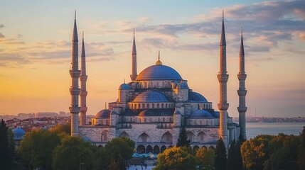 The Blue Mosque domes, cascading minarets, and stunning Iznik tile interiors define Ottoman architectural beauty.