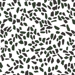 Grunge brush strokes seamless pattern. Abstract texture.