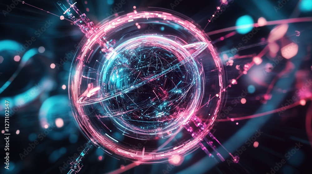Poster quantum computer with real-time problem-solving abilities for global challenges