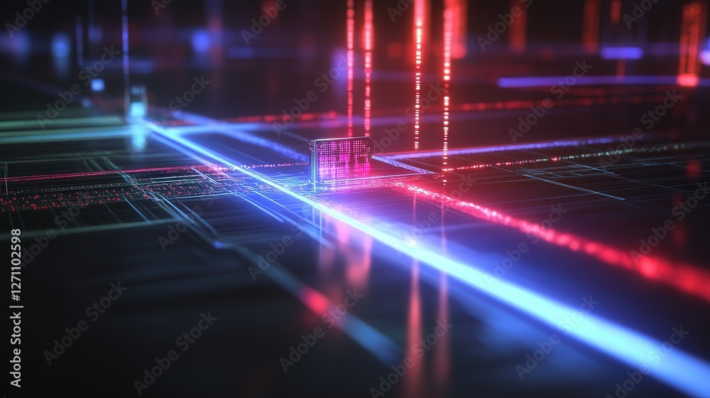 Poster quantum internet system that enables unhackable data transmission