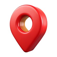 3d, location icon, symbol, number, sign, button