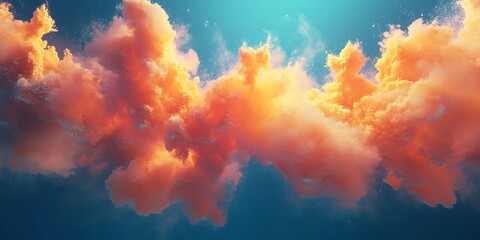 Dramatic Sunset Cloudscape