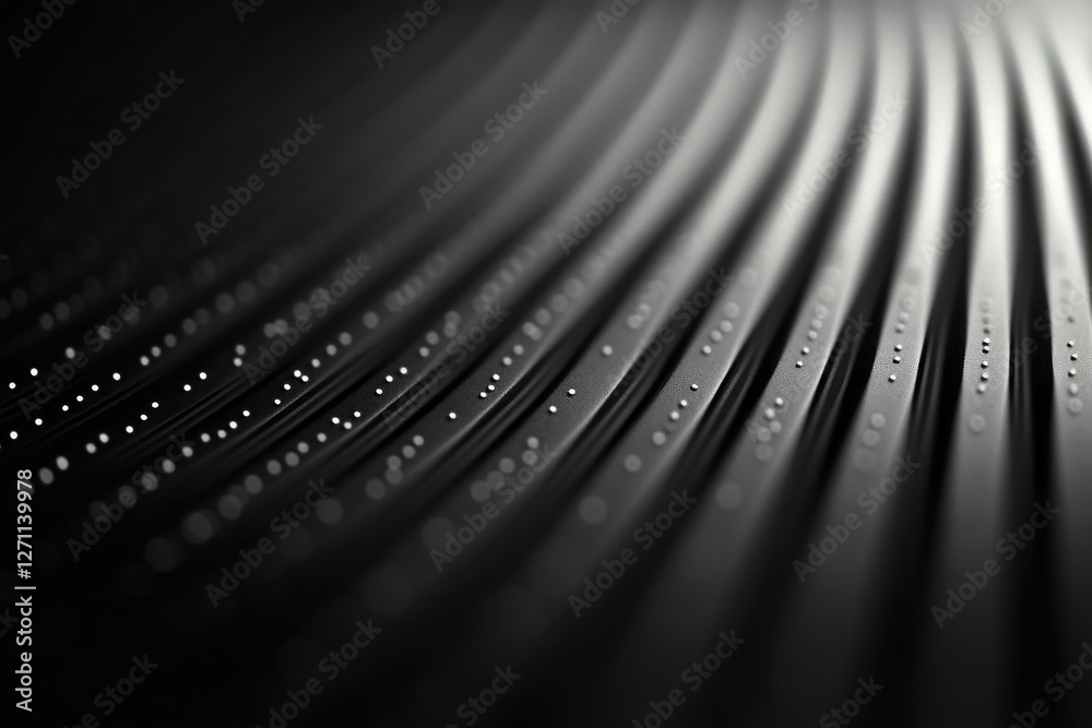 Poster A high-contrast image of a black and white surface, ideal for use as a neutral background in design projects