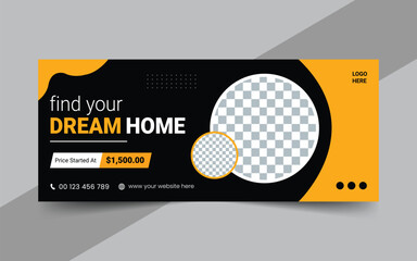 Corporate business banner design template