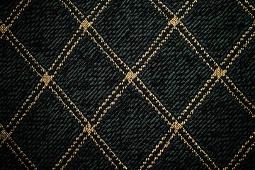 Fototapeta premium Luxurious diamond pattern on a dark background, perfect for interior design or fashion branding