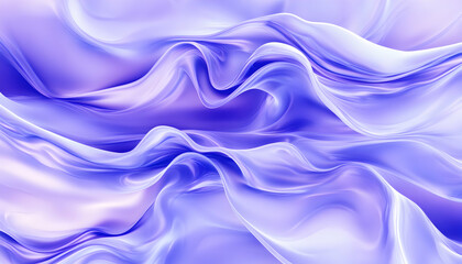 Obraz premium Abstract flowing fabric, wavy, smooth, purple and white color for background uses