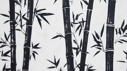 minimalist bamboo pattern for eco-friendly men's clothing