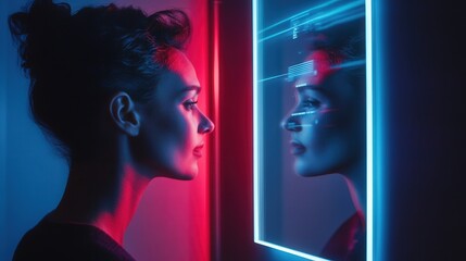 mirror that provides real-time health analytics just by scanning a person reflection