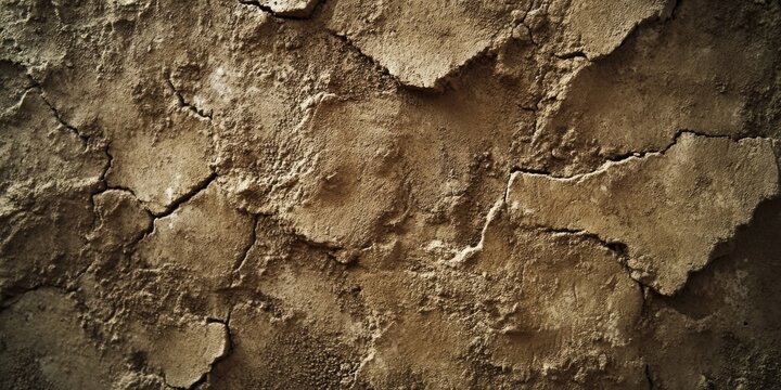 A close-up shot of a wall with noticeable cracks