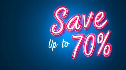 Save big unmissable discounts up to 70% on your favorite products online shopping promotional offers digital environment bright viewpoint