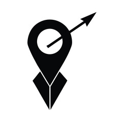vector map pointer icon