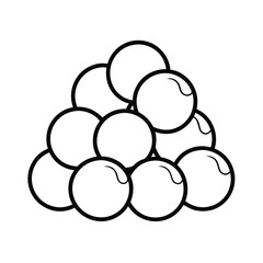 grapes isolated on white