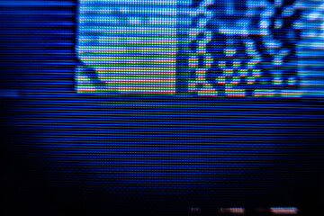 Glitch camera effect. Retro VHS background. Old video template. No signal. Static TV noise, bad TV...