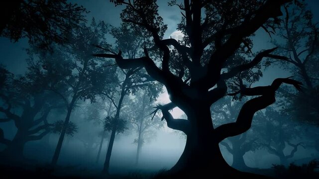 Forest Night Mystery
