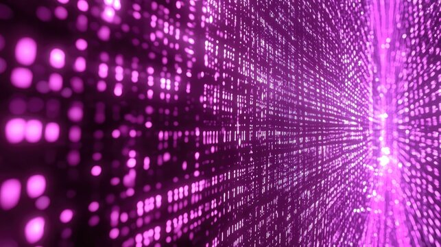 a background that mimics a digital matrix or binary code for tech-oriented infographics.