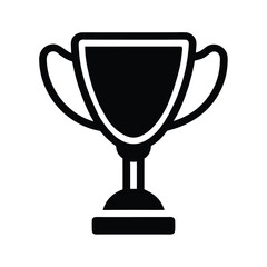 gold trophy cup isolated