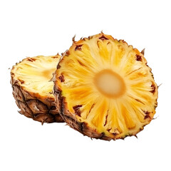 Sweet Pineapple Slices, Juicy Tropical Fruit, Vitamin C