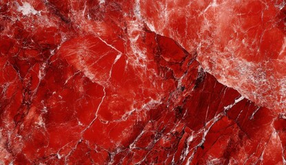 Red Marble Stone Texture wallpaper with Natural Veins and Polished Surface for presentation 