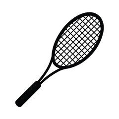 badminton racket and shuttlecock