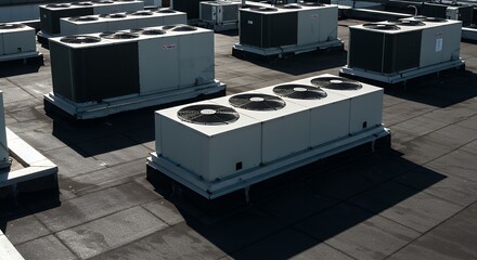 Rooftop Hvac Systems and Air Conditioning Units for Commercial Buildings