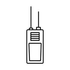 Obraz premium medical syringe isolated on white