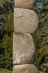 Le parc Montjuzet dans la ville de Clermont-Ferrand