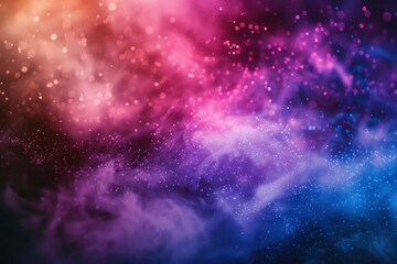 Naklejka premium Bioluminescence unicorn background space backgrounds astronomy.