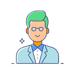 guest icon, guest vector illustration-simple illustration of guest, perfect for guest logos and icons