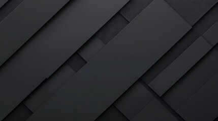 Fototapeta premium Abstract Black Geometric Pattern Background Design