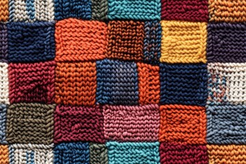 Colorful Knitted Textile Patterns for Cozy Home Decor Inspiration