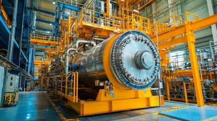 Boilermaker Craftsmanship in Manufacturing, skilled professionals assembling, maintaining, and repairing boilers and pressure vessels in dynamic industrial environments