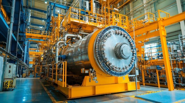 Boilermaker Craftsmanship in Manufacturing, skilled professionals assembling, maintaining, and repairing boilers and pressure vessels in dynamic industrial environments