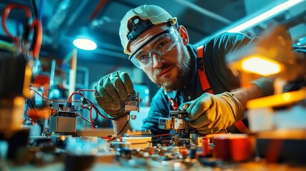 Geothermal Technician in Renewable Energy, specializing in heating system maintenance, temperature monitoring, and promoting sustainable practices for eco-friendly solutions