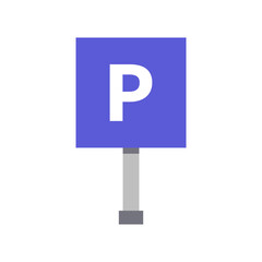 Parking icon vector illustration