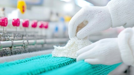Textile Machine Technician in Fabric Manufacturing, skilled in loom maintenance, thread troubleshooting, and production optimization, ensuring efficient textile processes and quality output.