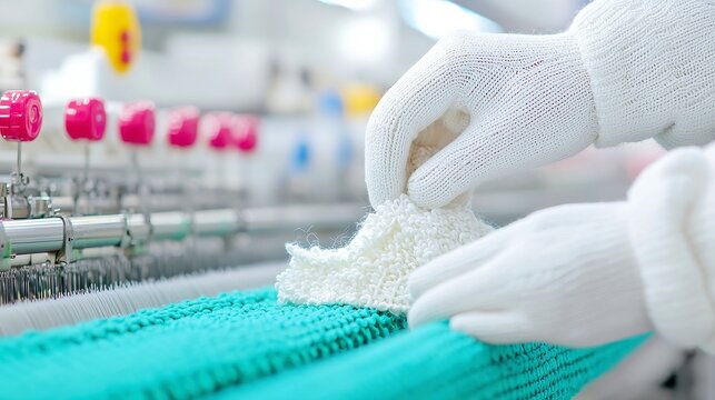 Textile Machine Technician in Fabric Manufacturing, skilled in loom maintenance, thread troubleshooting, and production optimization, ensuring efficient textile processes and quality output.